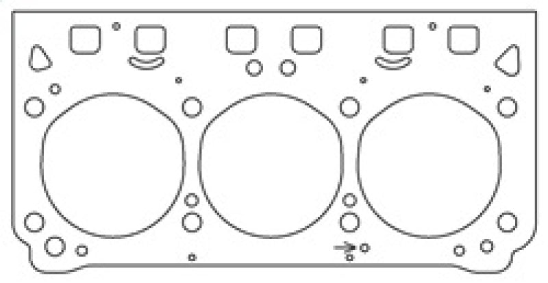 Cometic Buick 3800 Series II/III V6 .062in MLS Cylinder Head Gasket - 3.840in Bore - RHS