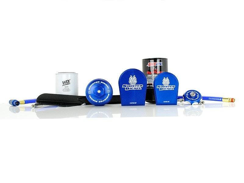 Sinister Diesel 06-07 Dodge Cummins 5.9L Bypass Oil and Coolant Filtration System