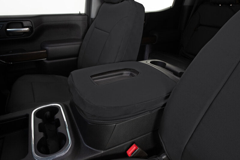 Covercraft 21-24 Nissan Rogue Endura PrecisionFit Custom Second Row Seat Covers - Black/Black