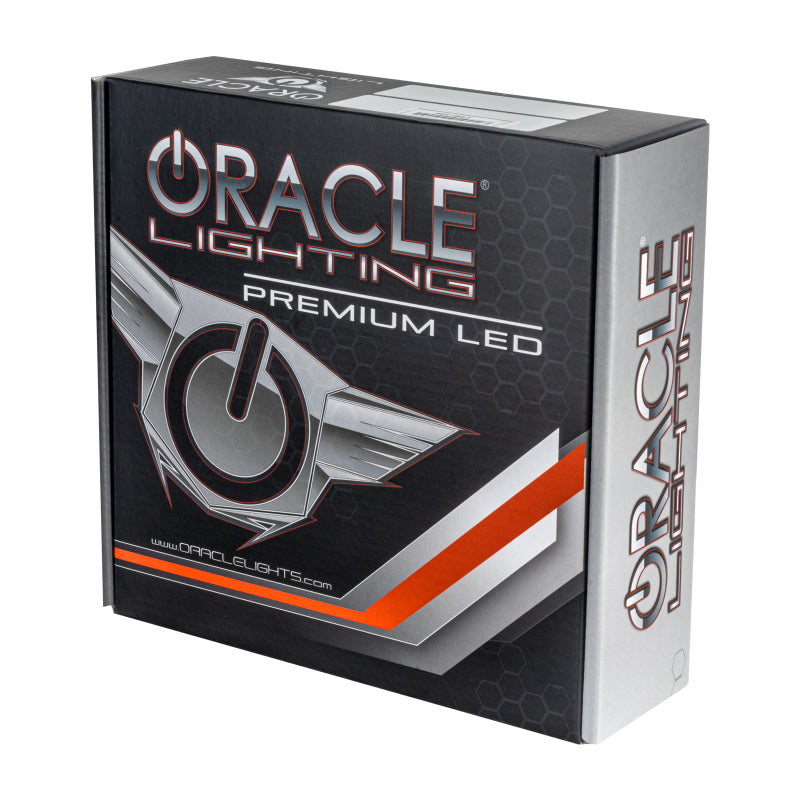 Oracle 07-17 Jeep Wrangler LED Fog Light Halo Kit - Blue