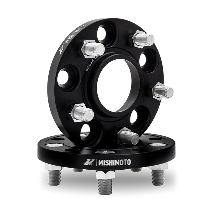 Mishimoto Wheel Spacers - 5x114.3 - 67.1 - 15 - M12 - Black