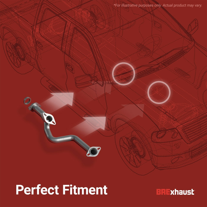 BRE Exhaust 08-12 Accord 3.5L Front Pipe Kit