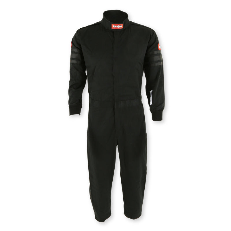 RaceQuip Black Trim SFI-1 JR. Suit - Kids XSM