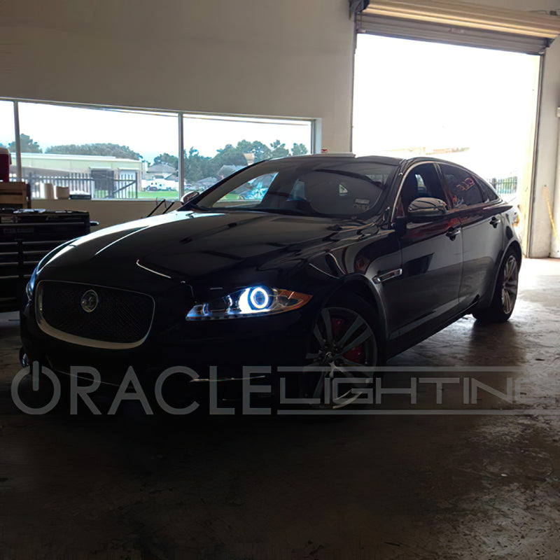 Oracle 10-15 Jaguar XJ LED Headlight Halo Kit - Amber