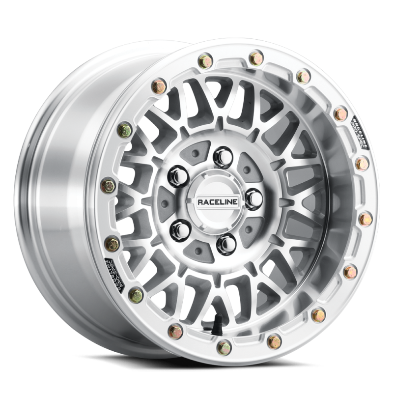 Raceline A15 Omega 15x10in / 6x139.7 BP / 25mm Offset / 78.1mm Bore - Machined
