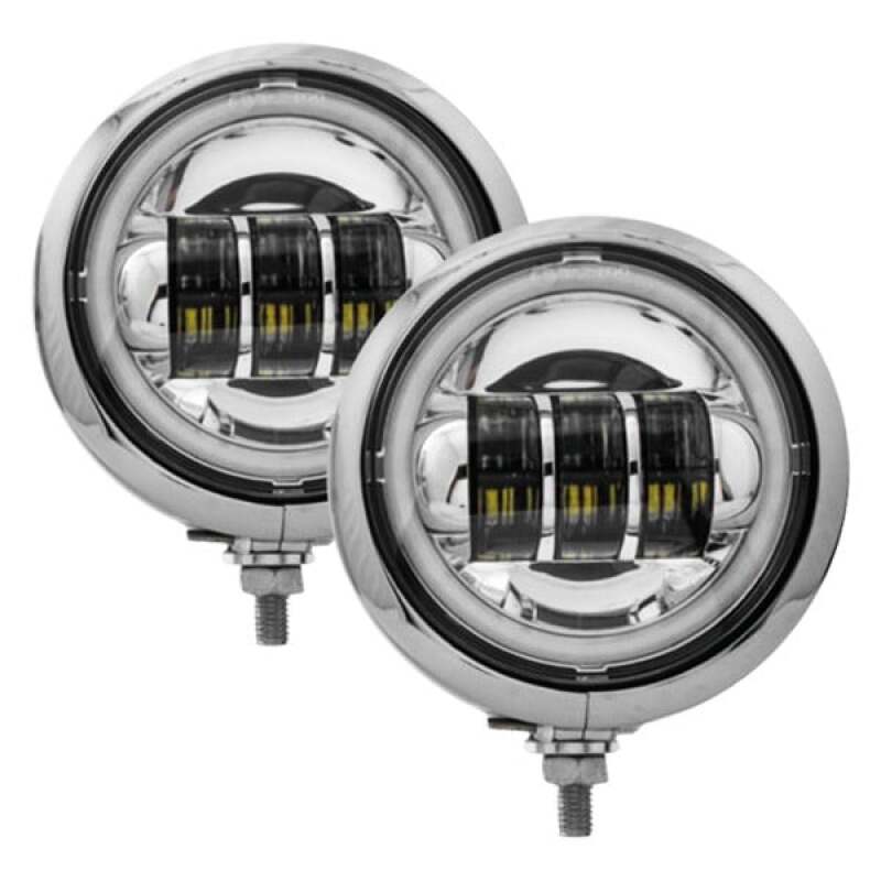 Letric Lighting 4.5in Full Halo Chrome