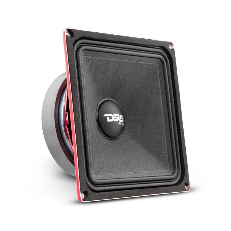 DS18 6.5in 250 Watts RMS 4 ohm Square Mid-Range Loudspeaker