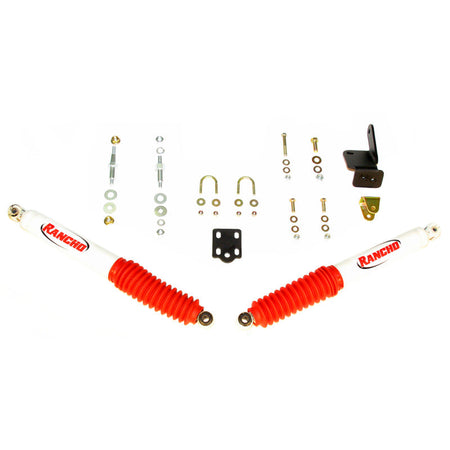 Rancho 07-18 Jeep Wrangler JK Front Steering Stabilizer Kit