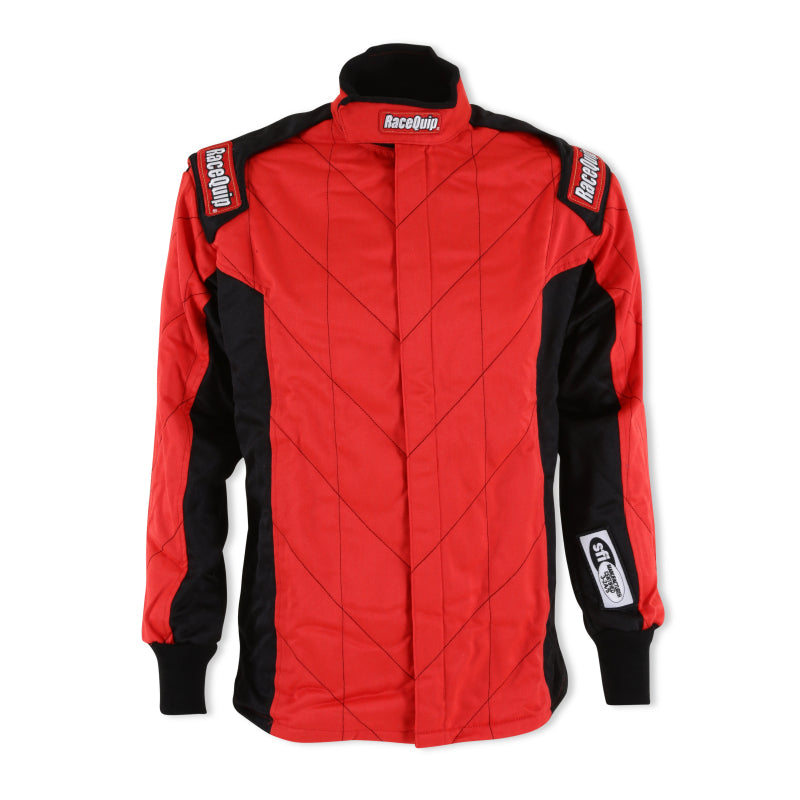 RaceQuip Red Chevron-5 Jacket SFI-5 - 2XL