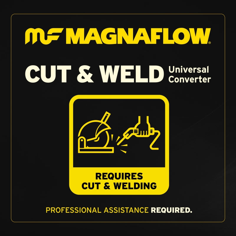 MagnaFlow Spun 2in Universal California Grade CARB Compliant DF Catalytic Converter