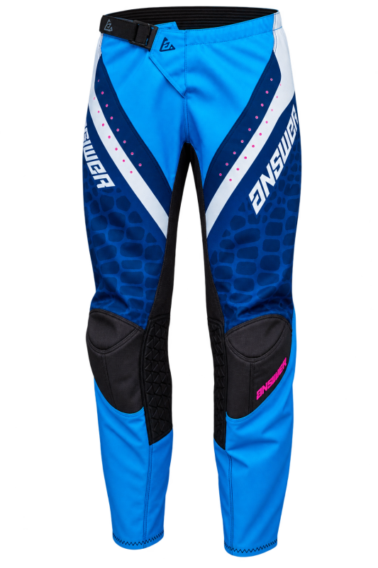 Answer LE Elite Camo Pants Cyan/Hyper Acid/Black Youth Size - 28