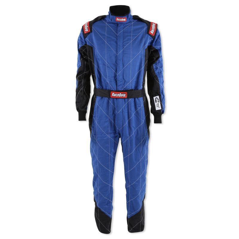 RaceQuip Blue Chevron-5 Suit SFI-5 - M Tall