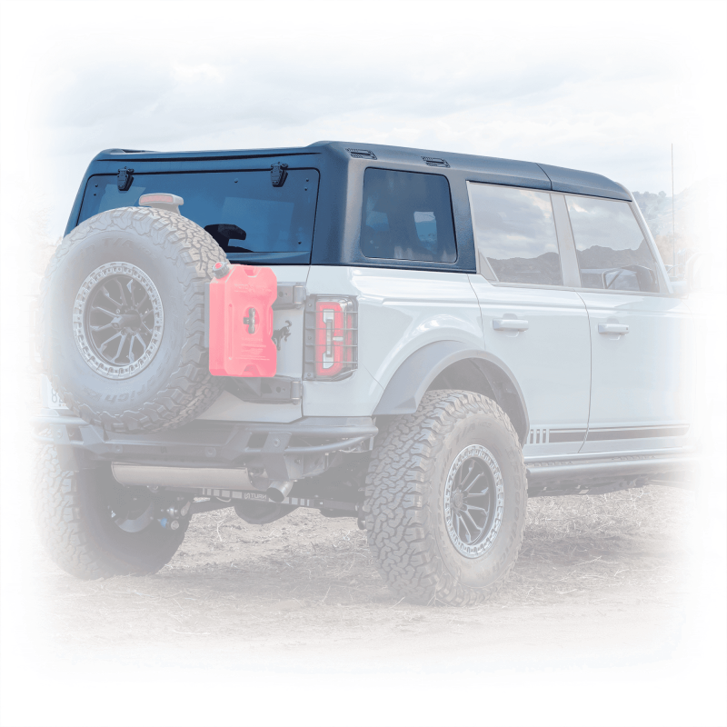 Turn Offroad 2021+ Ford Bronco Hard Top (4 Door) Primer/Badge Delete/Black Foam Headliner