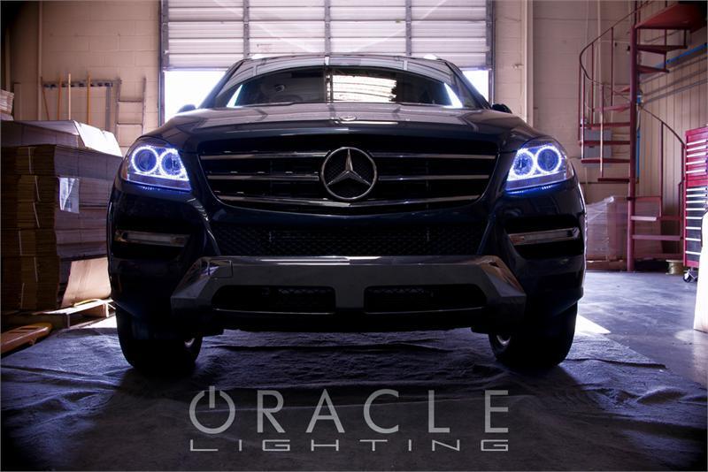 Oracle 06-12 Mercedes Benz ML 350/500 LED Headlight Halo Kit - Red