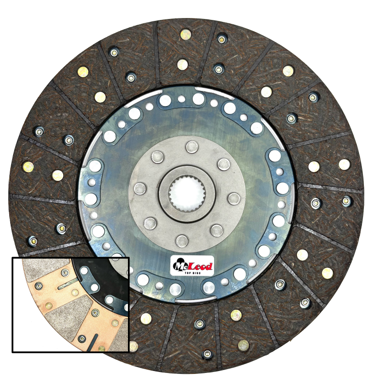 McLeod Racing RST HD Twin w/ Steel Flywheel - 01-07 GM 6.0L LS 6 Bolt - 1-1/8 x 10 Spline - 168T