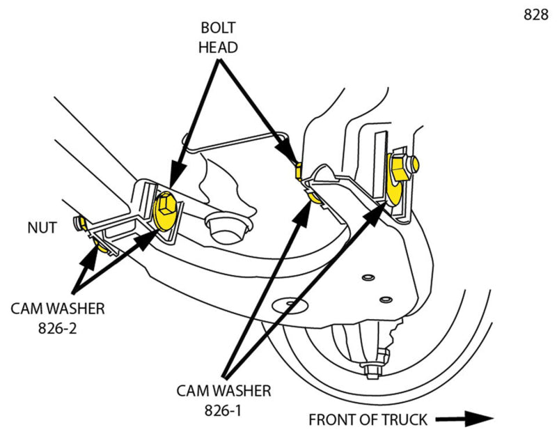 MOOG 10-23 Lexus GX460 Front Caster/Camber Kit