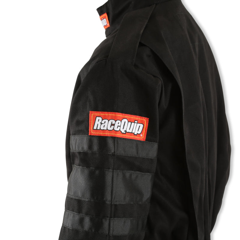 RaceQuip Black SFI-1 1-L Suit - XL