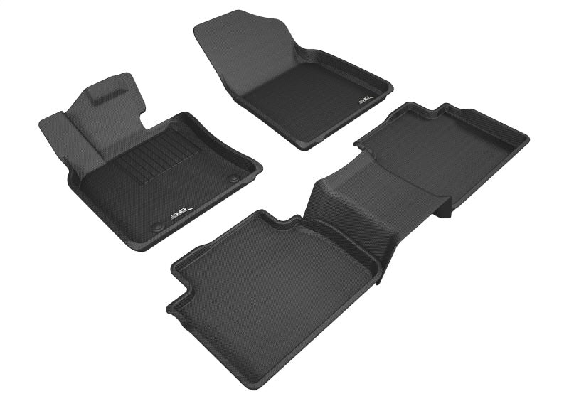 3D MAXpider 18-24 Toyota Camry FWD (Gasoline/Hybrid) Kagu Black Full Set