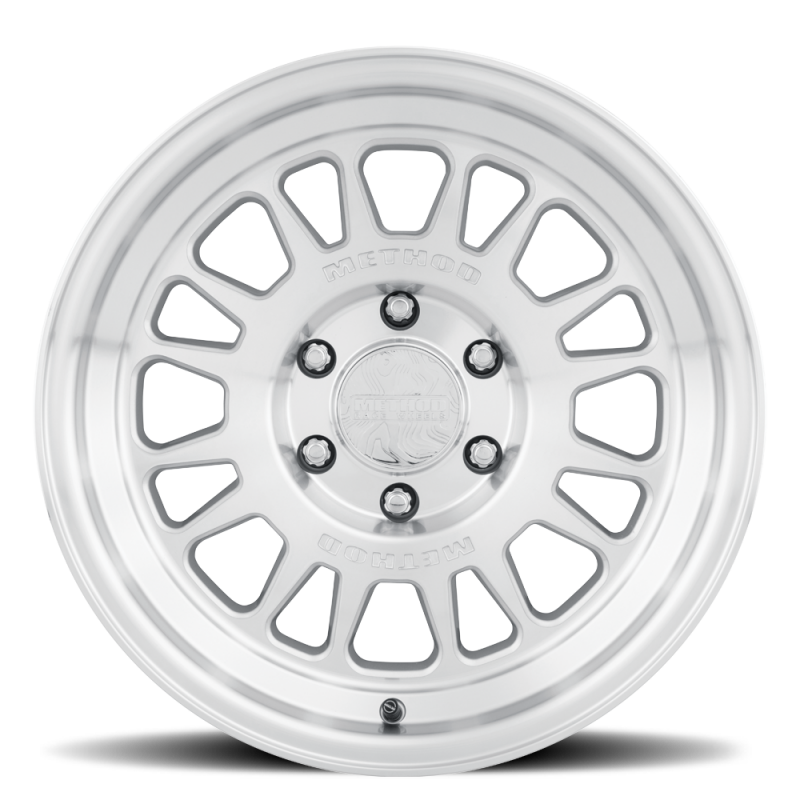 Method MR318 17x8.5 / 5x5 BP / 0mm Offset / 71.50 CB Machined-Clear Coat