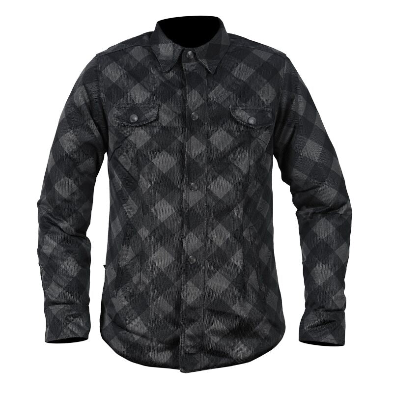 Speed and Strength Cross My Heart Moto Shirt Womens Black - Small