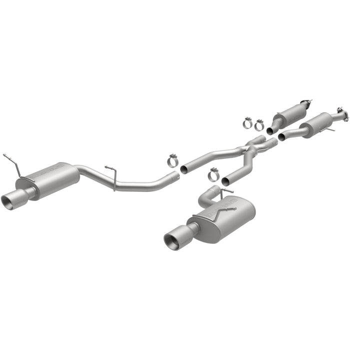 MagnaFlow 11-12 Dodge Durango V8 5.7L Dual Split Rear Exit Stainless Cat Back Performance Exhaust