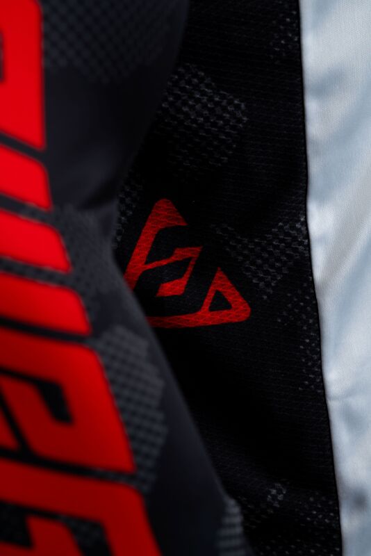 Answer LE Elite Camo Jersey Red/White/Black - Large