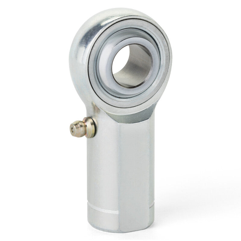 QA1 H Series 3-Pc Rod End - Female/Left Hand - .875in Bore x 7/8-14 w/Zerk - Alloy Steel