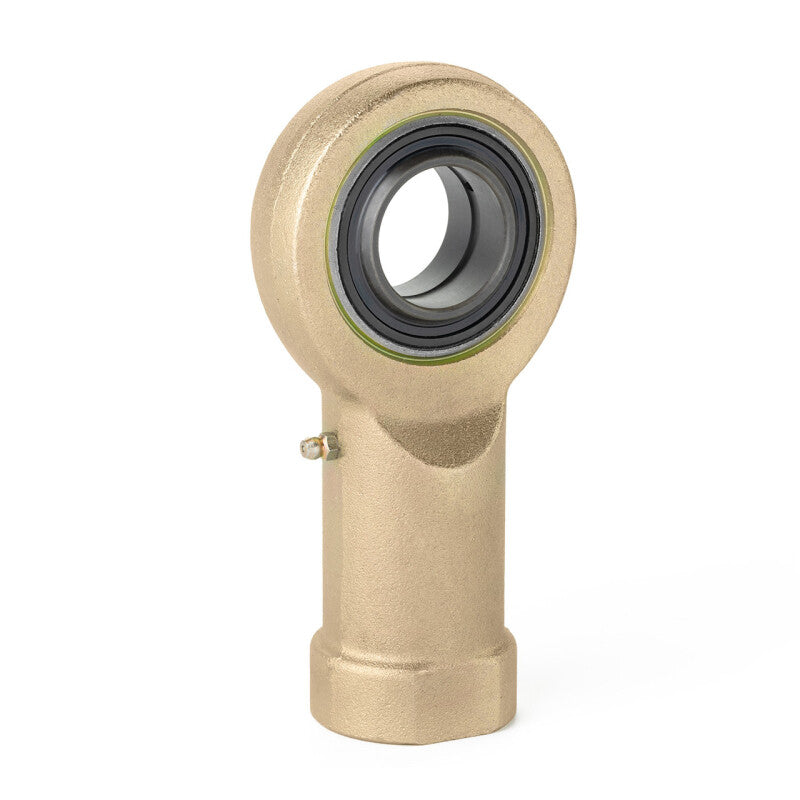 QA1 K Series 3-Pc Rod End - Female/Left Hand - 1.25in Bore x 1-1/4-12 w/Zerk - Alloy Steel