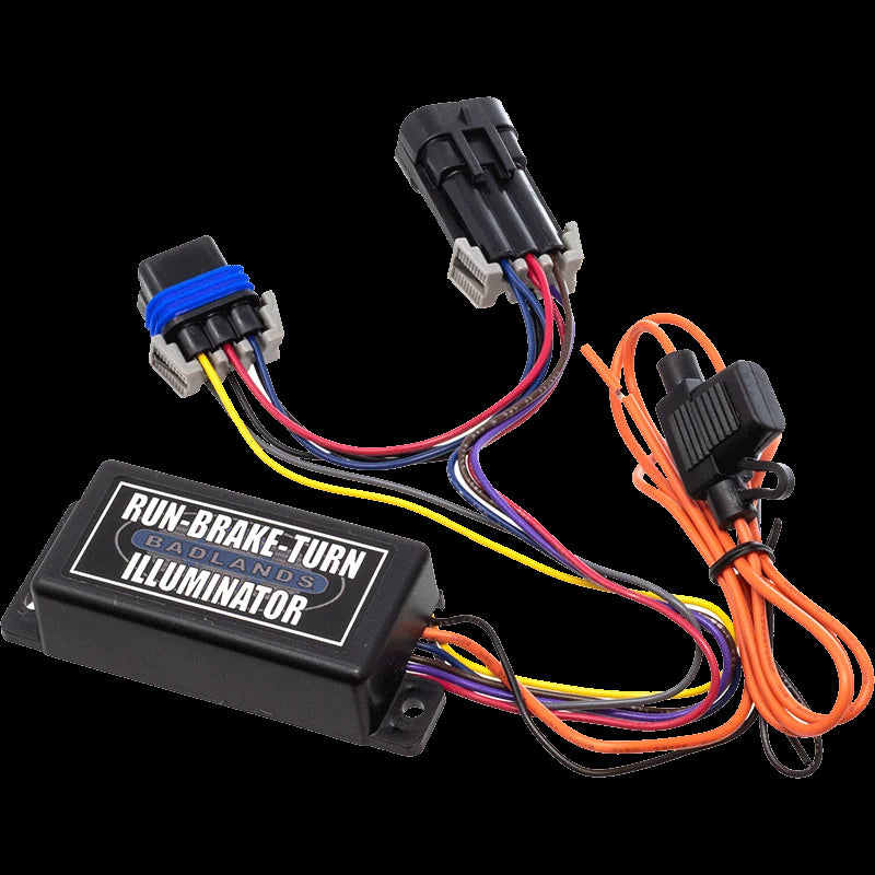 Badlands 2014+ Big Twin Plug N Play Indian Badlands Illuminator