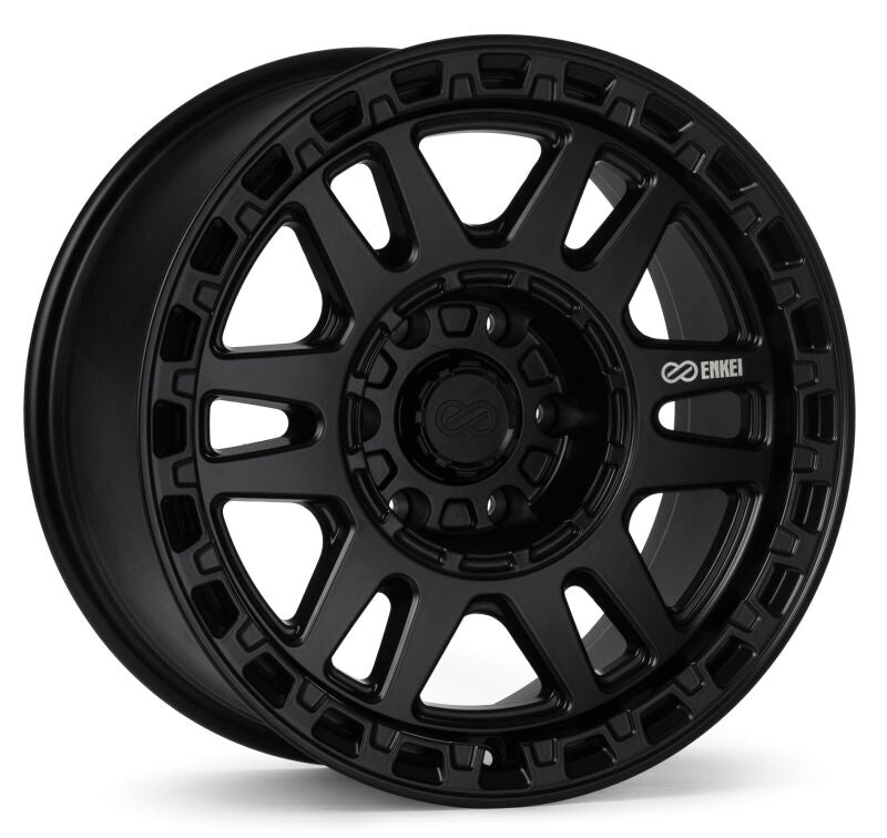 Enkei Trail-Tracker 18x9 / 6x139.7 BP / ET20 / 106.1mm Bore - Matte Black Wheel