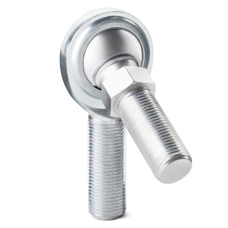 QA1 C Series 2-Pc Rod End - Male/Right Hand - .625in Bore x 5/8-18 w/Stud - Carbon Steel
