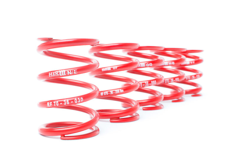 H&R 2.0in ID Single Race Spring -  5in Length -  650lbs/in Spring Rate - 1850lbs Block Load