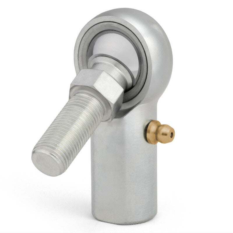 QA1 H Series 3-Pc Rod End - Female/Right Hand - .19in Bore x 3/16-24 w/Stud & Zerk - Alloy Steel