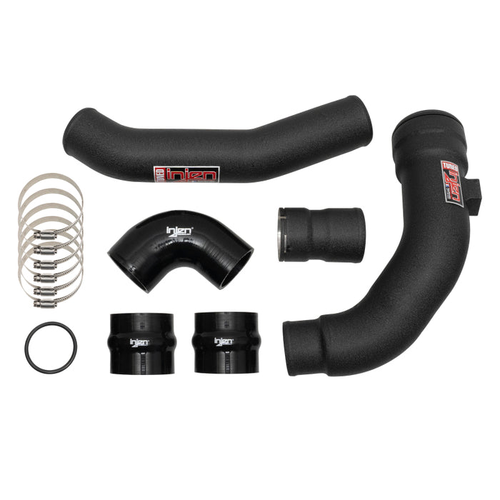 Injen 17-22 Ford F250/F/350/F-450/F-550 V8-6.7L Turbo Diesel Wrinkle Black Intercooler Piping Kit