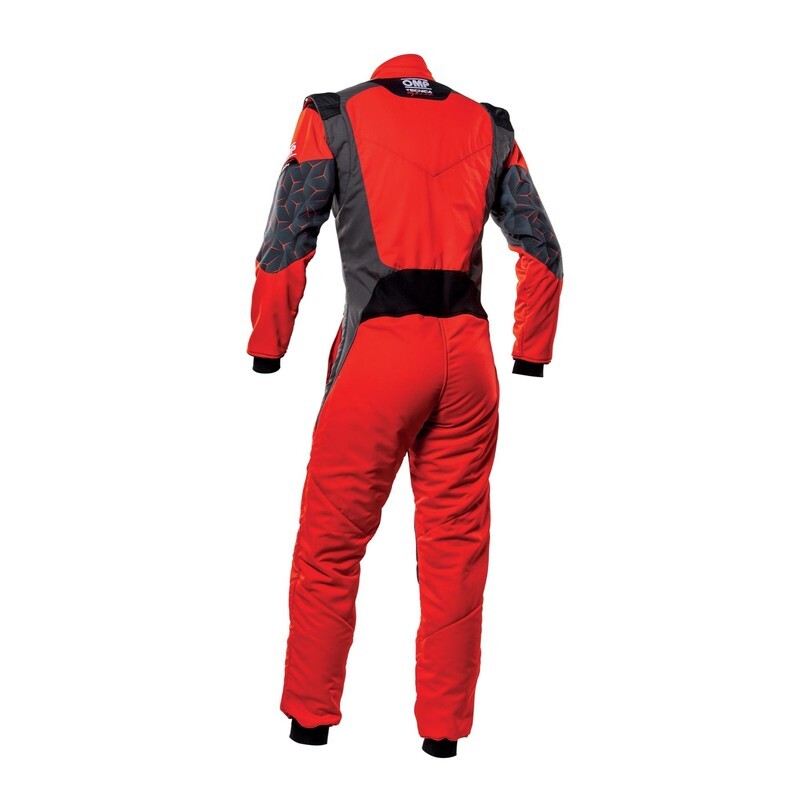 OMP Tecnica Hybrid Overall Fia 8856-2018 Navy Blue / Cyan Sz 44