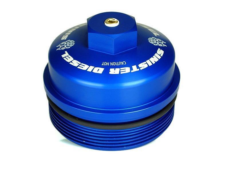 Sinister Diesel 01-16 GM Duramax 6.6L Coolant Reservoir (Degas) Cap
