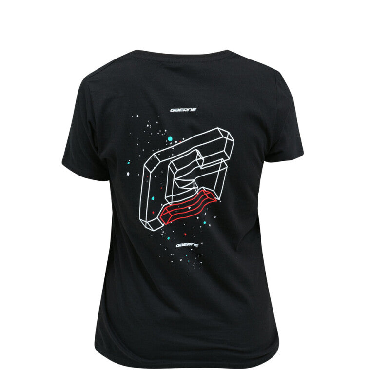 Gaerne G.Strive Tee Shirt Lady Gravel Black Size - Medium
