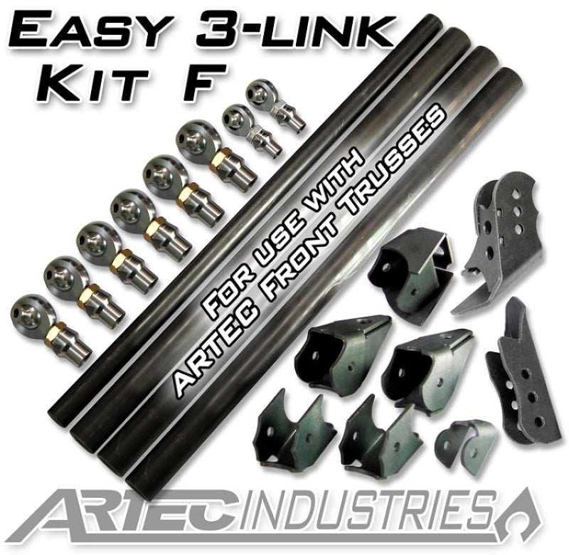 Artec Industries 85-97 Ford F-350 Easy 3 Link Yes Outside Frame Front Driver (Rear Passenger)