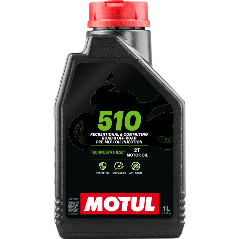 Motul 510 2T Pre-Mix Oil Injection 12X1L