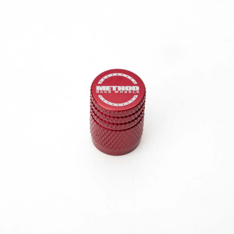 Method Valve Stem Cap 5 pack - Red