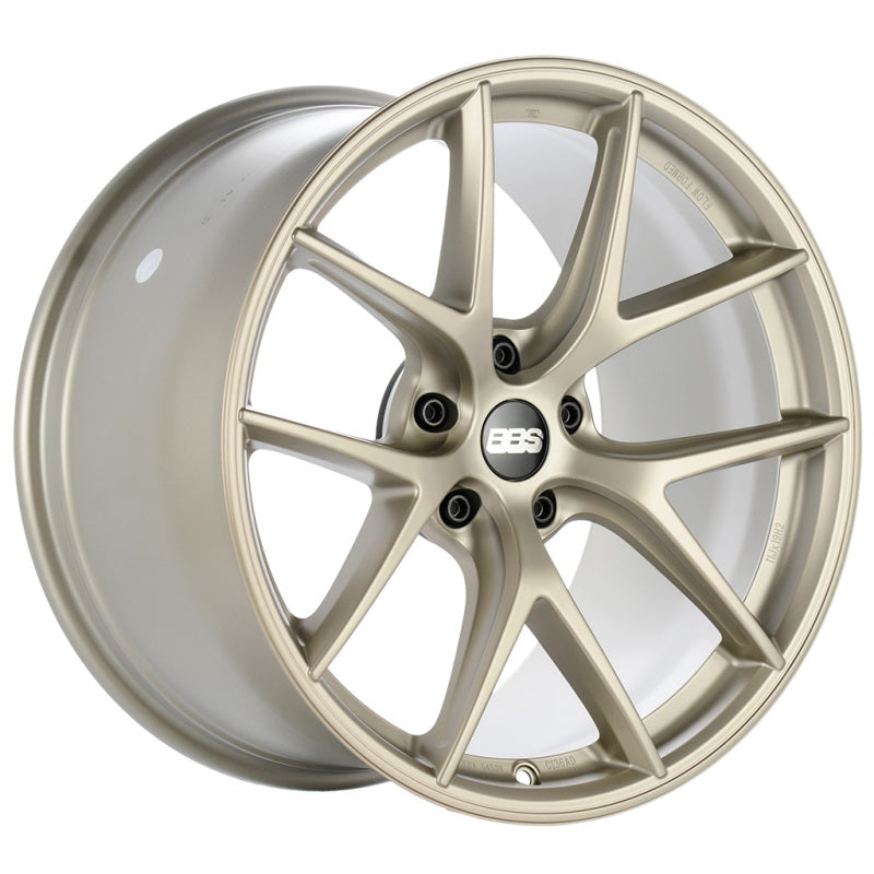 BBS Unlimited CI-R 19x11.5 ET54 (Face 3) Satin White-Gold Wheel