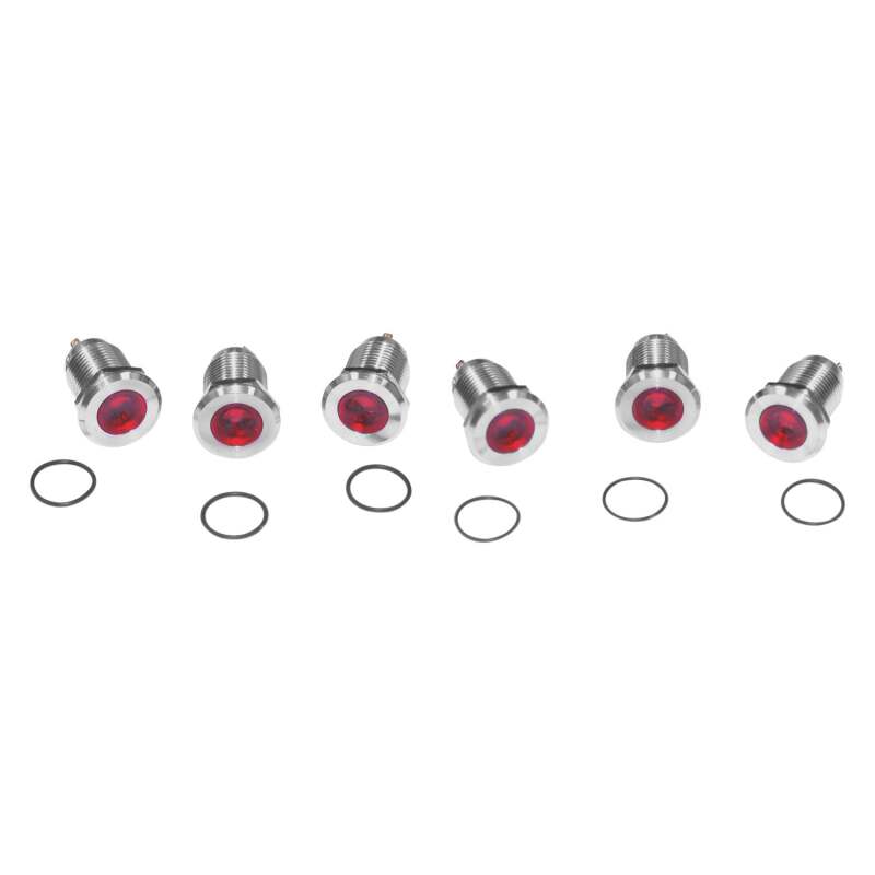 Letric Lighting Royal Flush Mount 9-16in Stl/Red