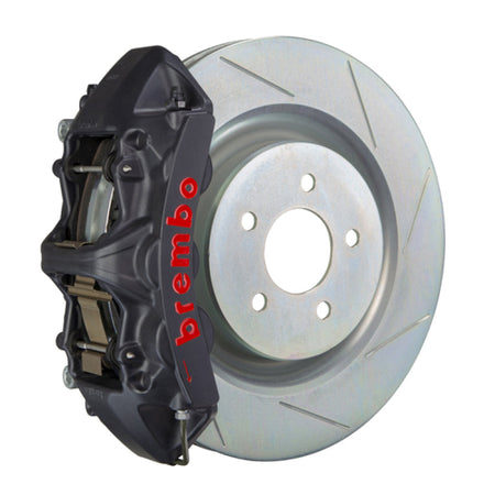 Brembo 95-98 993 C2/C4/C4S/Turbo Front GTR BBK 6 Pist Billet 355x32 2pc Rotor Slotted TY3L- Nickel