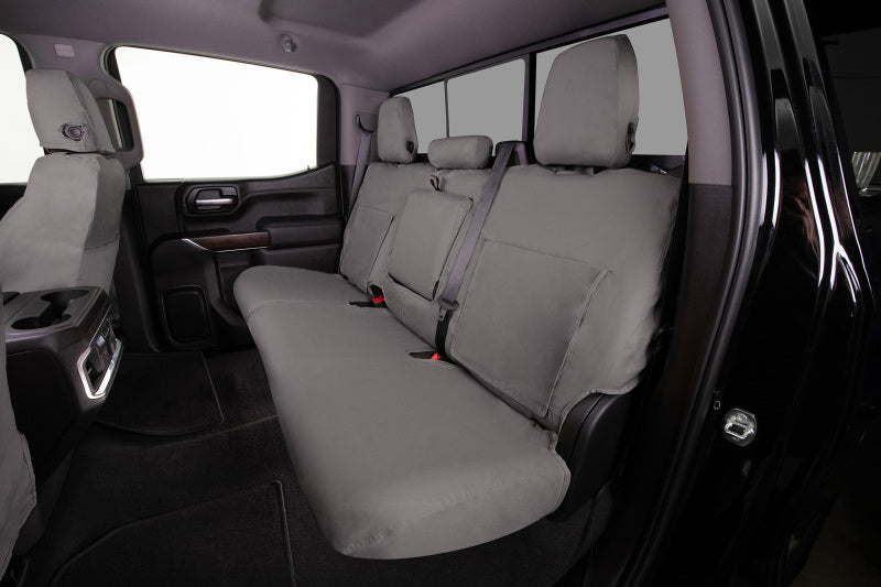 Covercraft 11-24 Jeep Grand Polycotton SeatSaver Custom Second Row Seat Covers - Misty Grey