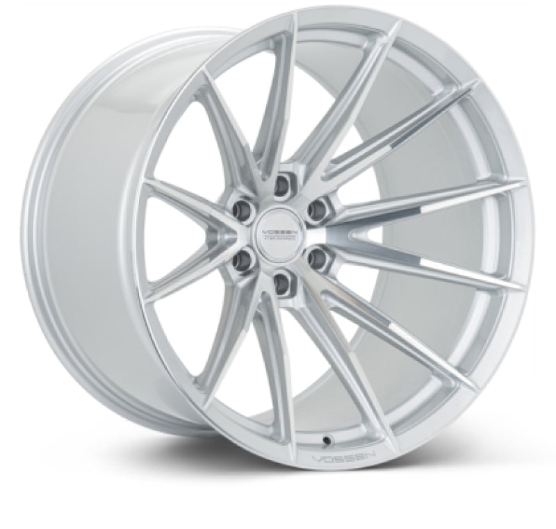 Vossen HFX-2 19x8.5 - 5x120 - ET30 - Flat Face - 72.56 - Silver Polished Wheel