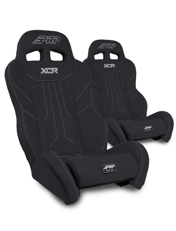 PRP Can-Am Maverick X3 XCR Suspension Seats Kit (Pair) - Black