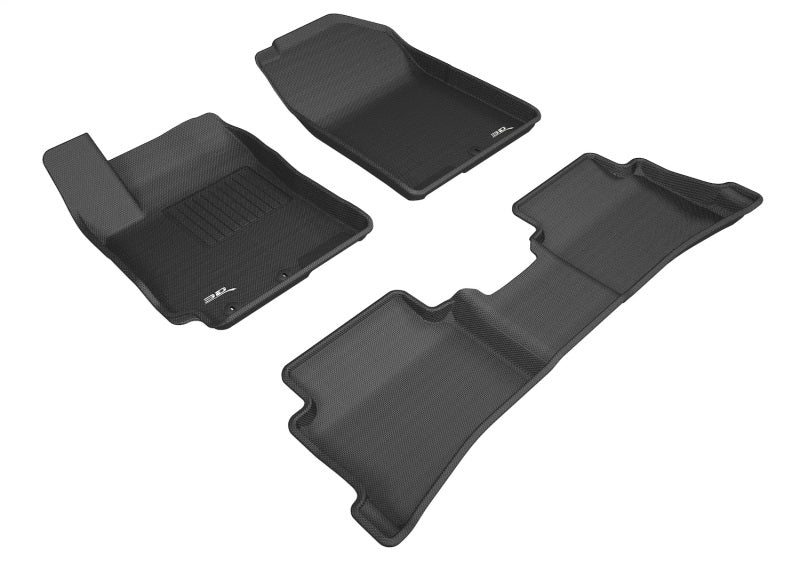 3D MAXpider 18-22 Hyundai Accent Sedan Kagu Black Full Set