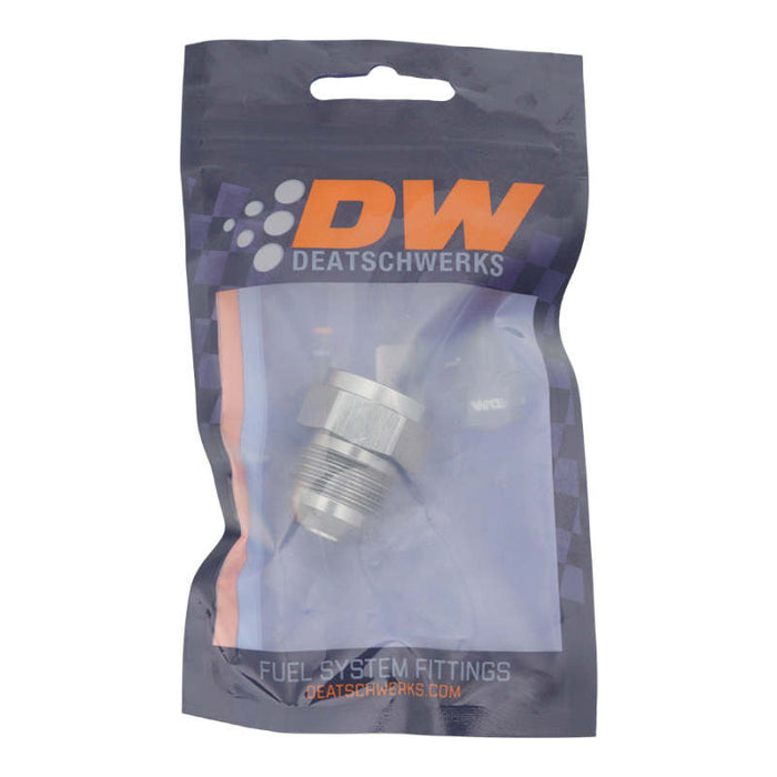 DeatschWerks 8AN Female Flare to 10AN Male Flare Expander - Anodized DW Titanium