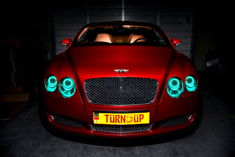 Oracle 04-09 Bentley Continental GT LED Headlight Halo Kit - Amber