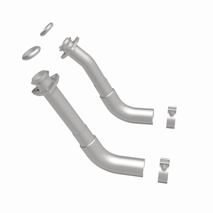 MagnaFlow 66-72 Chevy C10 Pickup V8 2-Piece Front Exhuast Pipe Kit (2in Tubing/Clamps/Inlet Flanges)